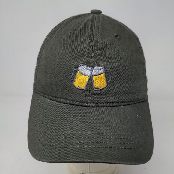 Carbon Elements Men's Slideback Hat Brown Size O/S Embroidered Beer Logo - Picture 3 of 12